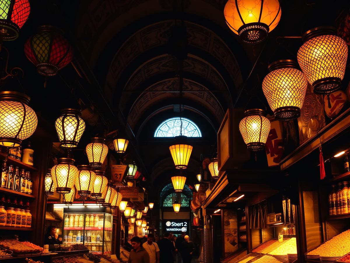 Lanternas do Grande Bazar
