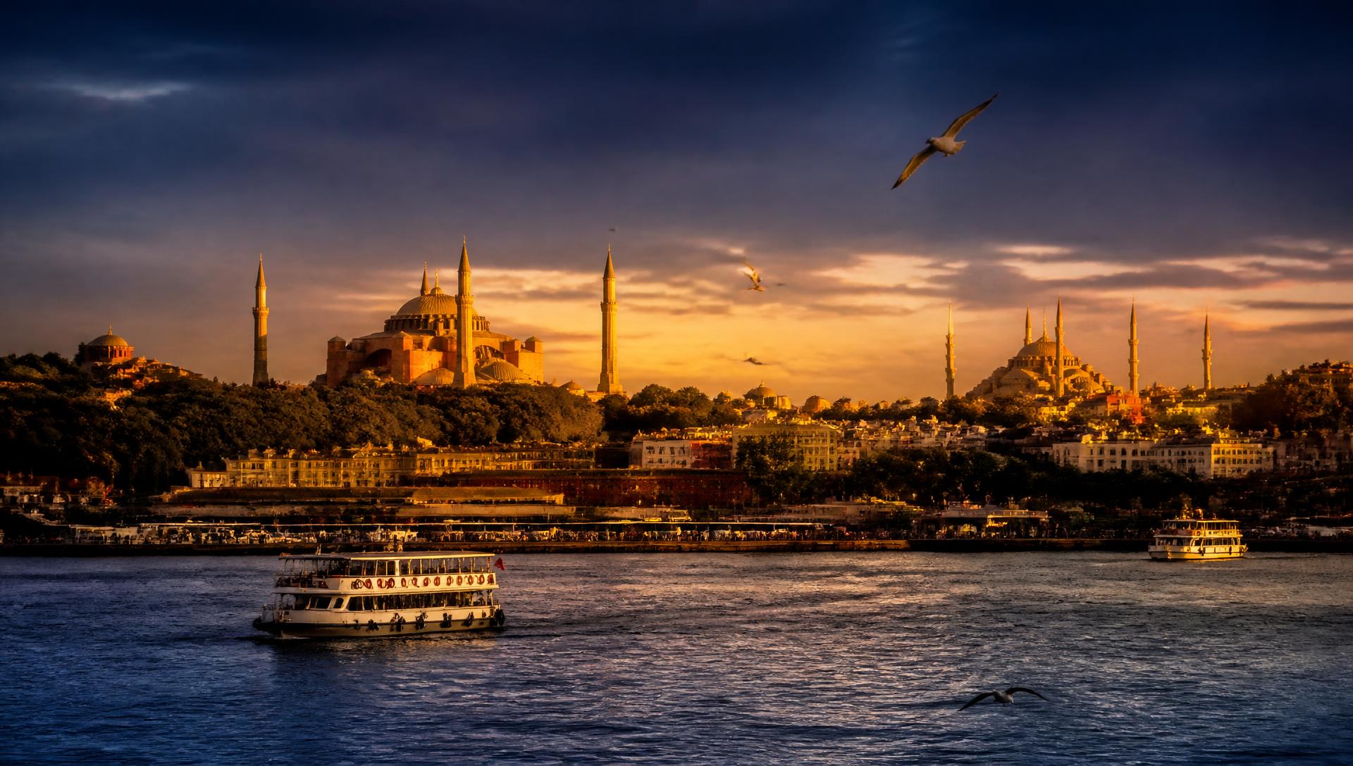 O Bósforo em Istambul